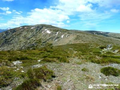 Pico Nevero - Hoyo Cerrado- Malagosto; piolet y crampones senderismo azores